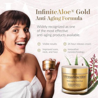 Kem dưỡng da Infinite Aloe Lô hội vàng chống lão hóa 48g