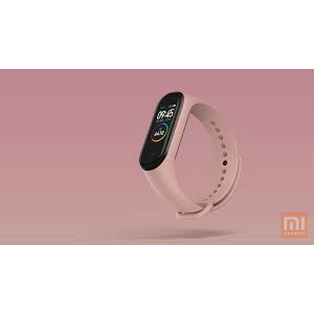 Dây cao su thay thế cho Xiaomi Miband 3 / Miband 4 - Màu Hồng