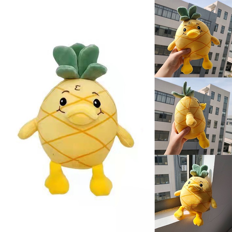 Đồ chơi nhồi bông Hình Quả Dứa / Vịt / Vịt Dễ Thương Sáng Tạo