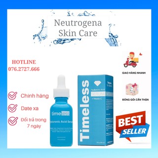 Tinh Chất Timeless Hyaluronic Acid + Vitamin C Serum (30ml)