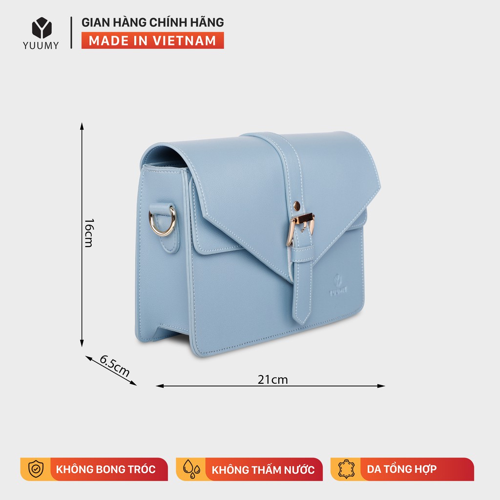 [Mã WABRBAGS giảm 20K đơn 99K] Túi đeo chéo nữ thời trang YUUMY YN75 nhiều màu (Tặng ví cầm tay YV21)