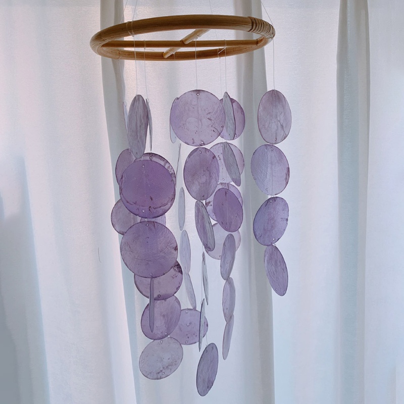 Chuông Gió Vỏ Sò Treo Tường Trang Trí Phòng Trẻ Em