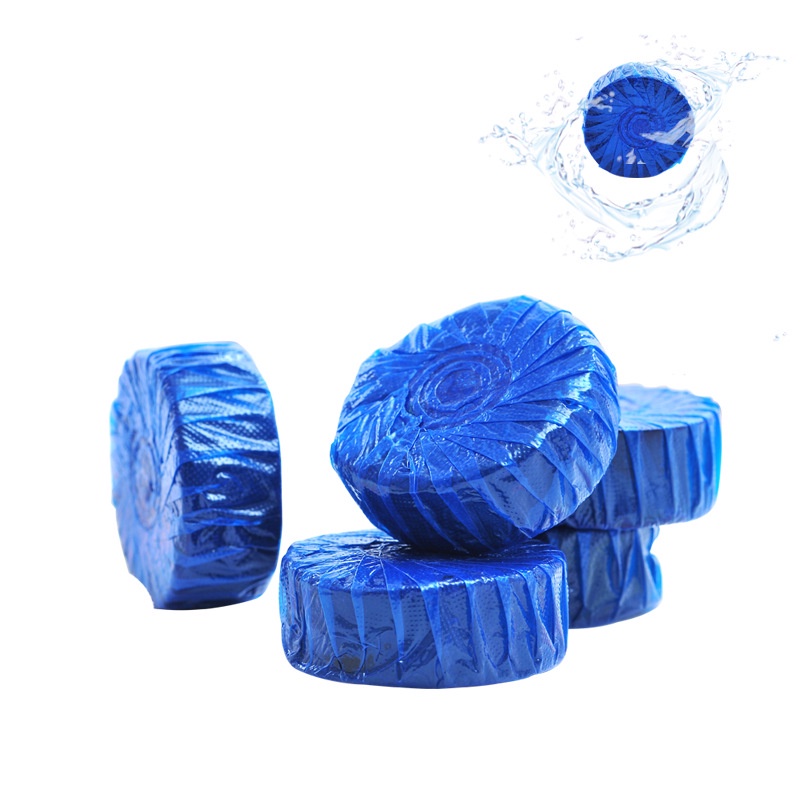 Viên thả bồn cầu tẩy sạch mảng bám khử mùi Hàn Quốc, viên tẩy bồn cầu gói 10 cục - Lep Store