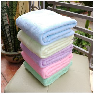 Khăn tắm xuất Nhật 100% cotton siêu mềm khổ lớn 70x140cm