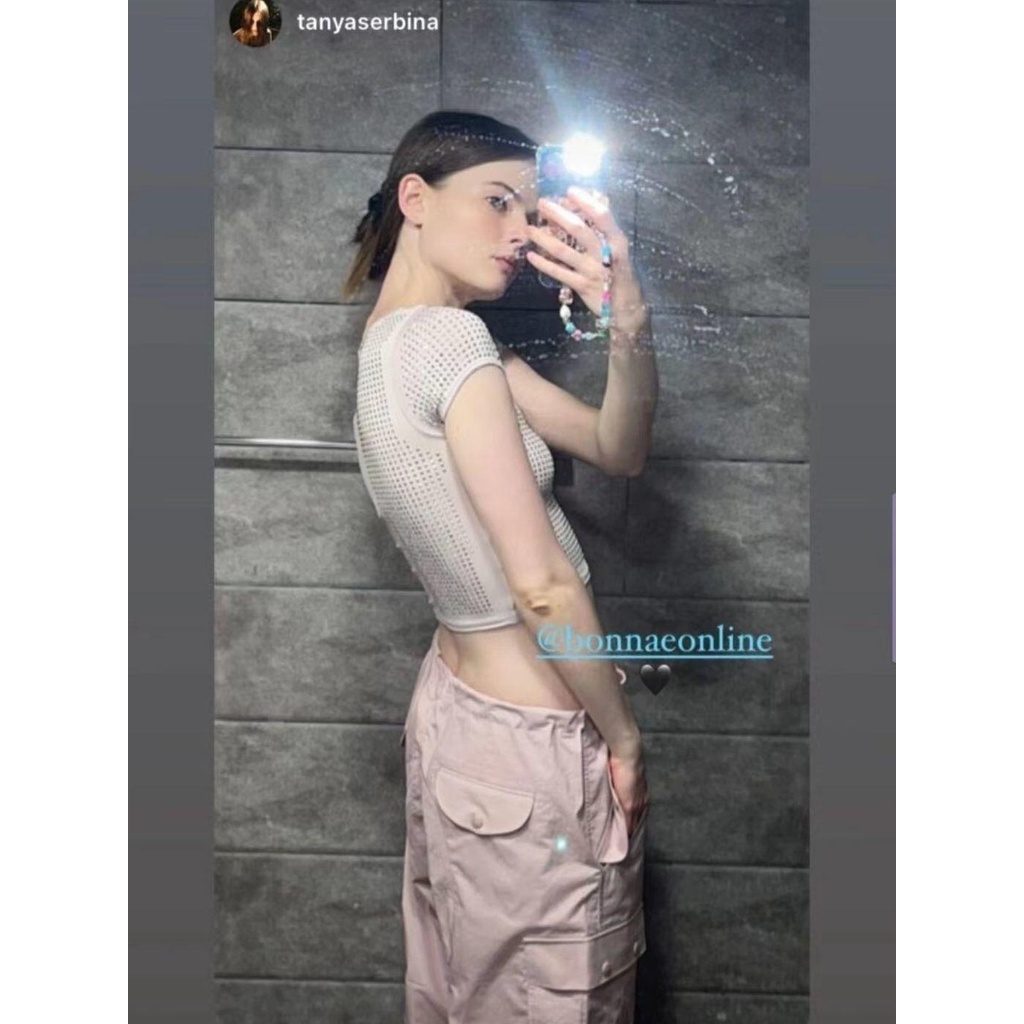 Quần Yếm Thể Thao Dáng Suông Rộng Màu Hồng Phong Cách Retro Dành Cho Nữ