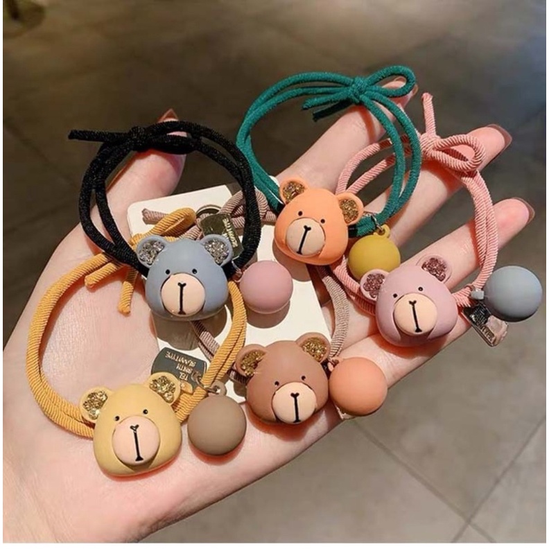 Dây buộc tóc ngọc đá sang xịn đẳng cấp