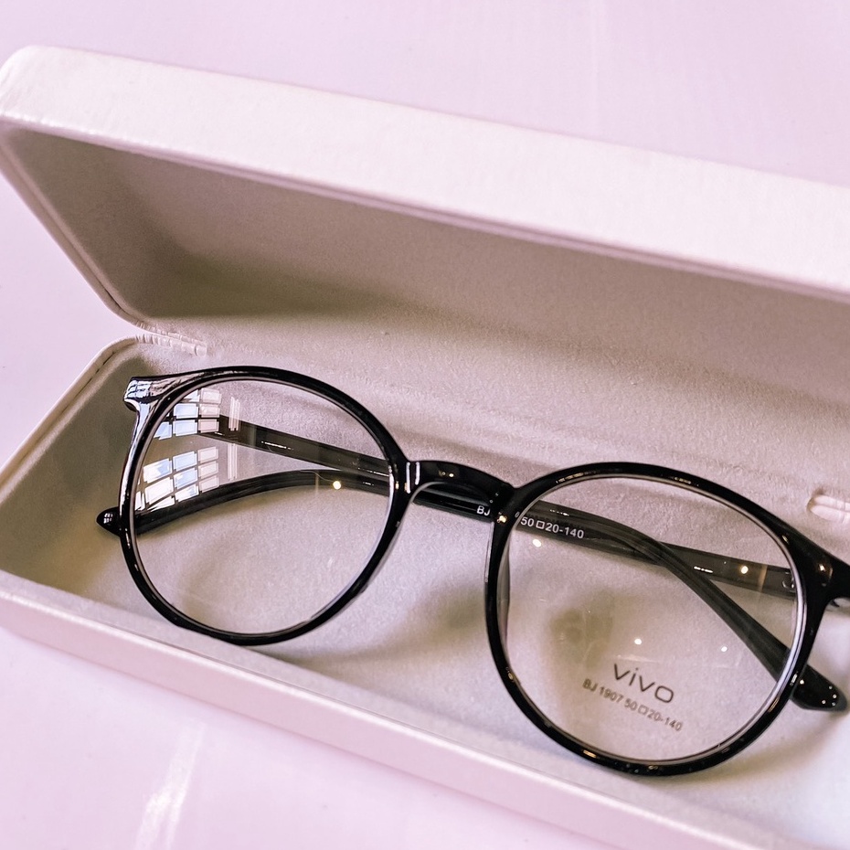 Kính Form tròn Nam Nữ  Tata Chất liệu nhựa hàn quốc kiểu dáng hot trend