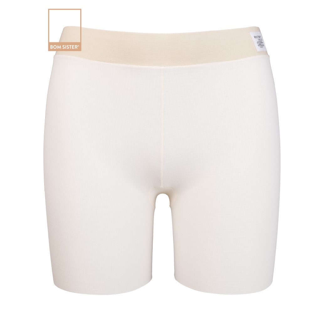 Quần đùi chống lộ thun cắt viền màu trơn BOM SISTER QD0C320