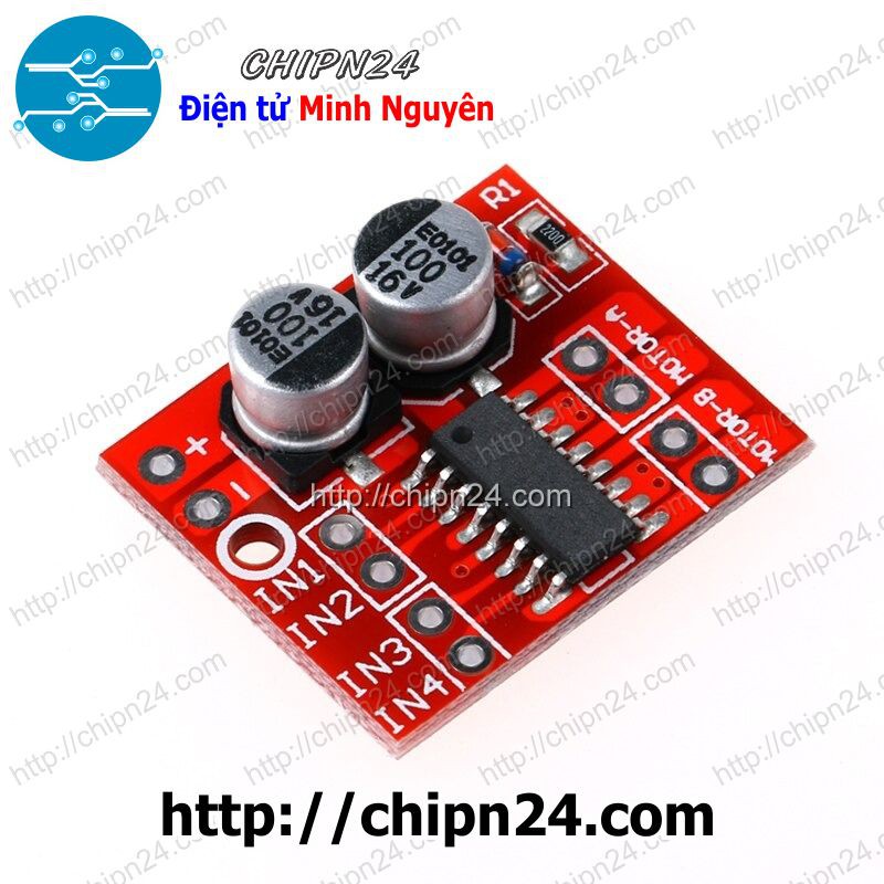 [1 CÁI] Mạch điều khiển động cơ DC Mini 2 cầu H MX1508