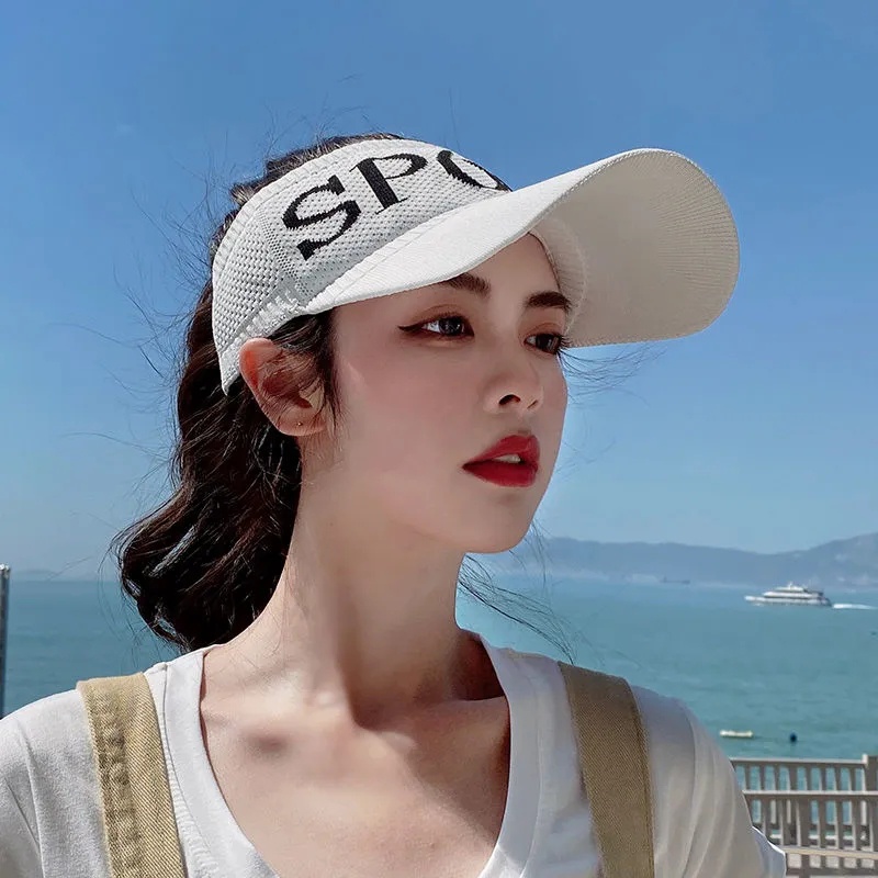 Nón Lưỡi Trai Hở Chóp Phong Cách Hàn Quốc Năng Động Dành Cho Nữ