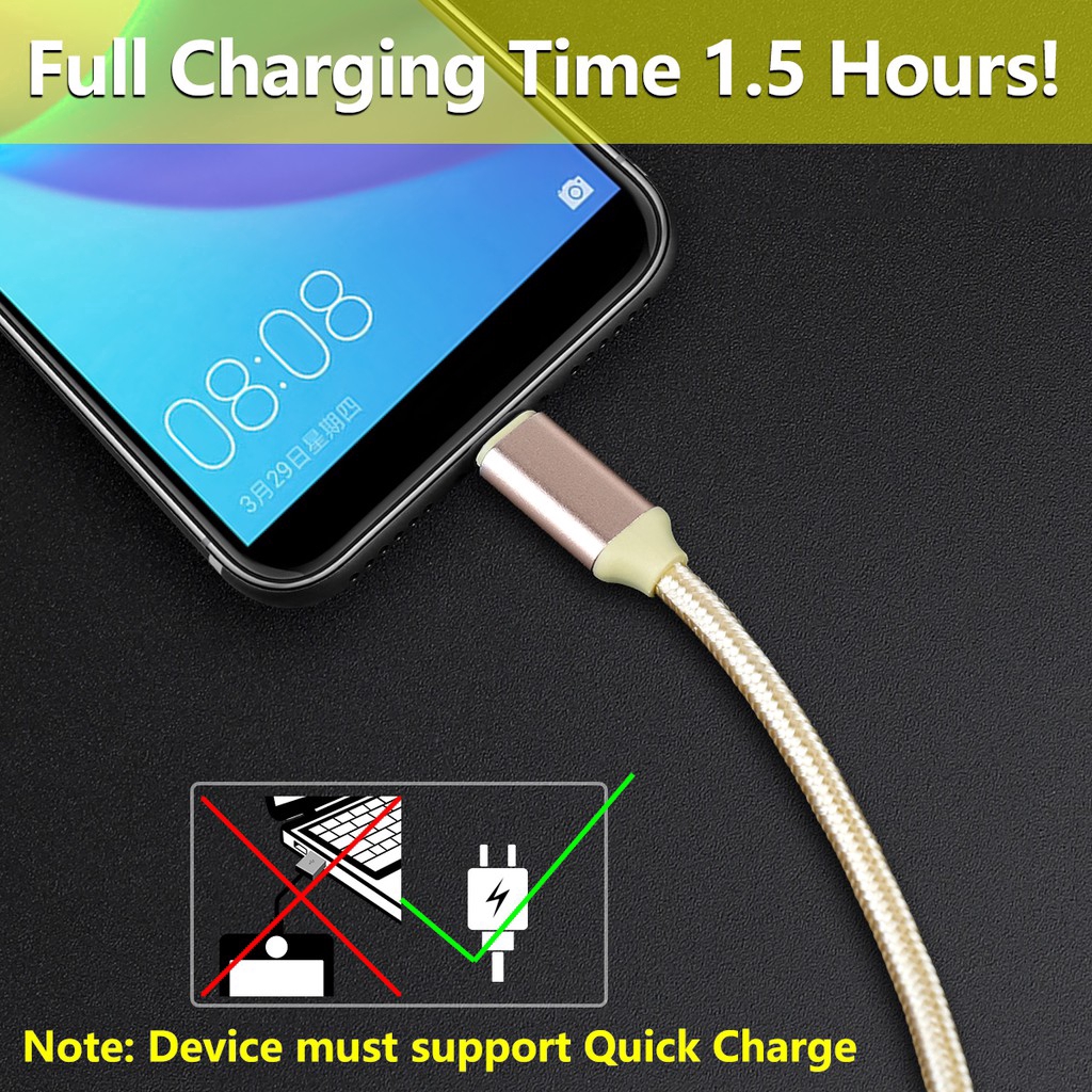 Cáp Sạc Batianda Đầu Micro Usb 2A Siêu Nhanh Cho Điện Thoại Android Samsung J4 J5 J6 J7 Xiaomi Redmi Note 5 4