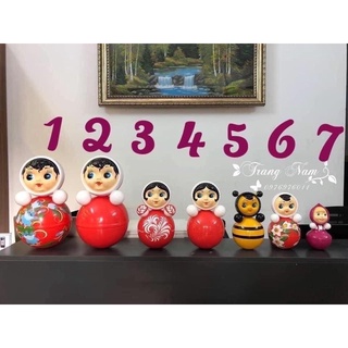 Lật đật Nga chính hãng 7 mẫu.