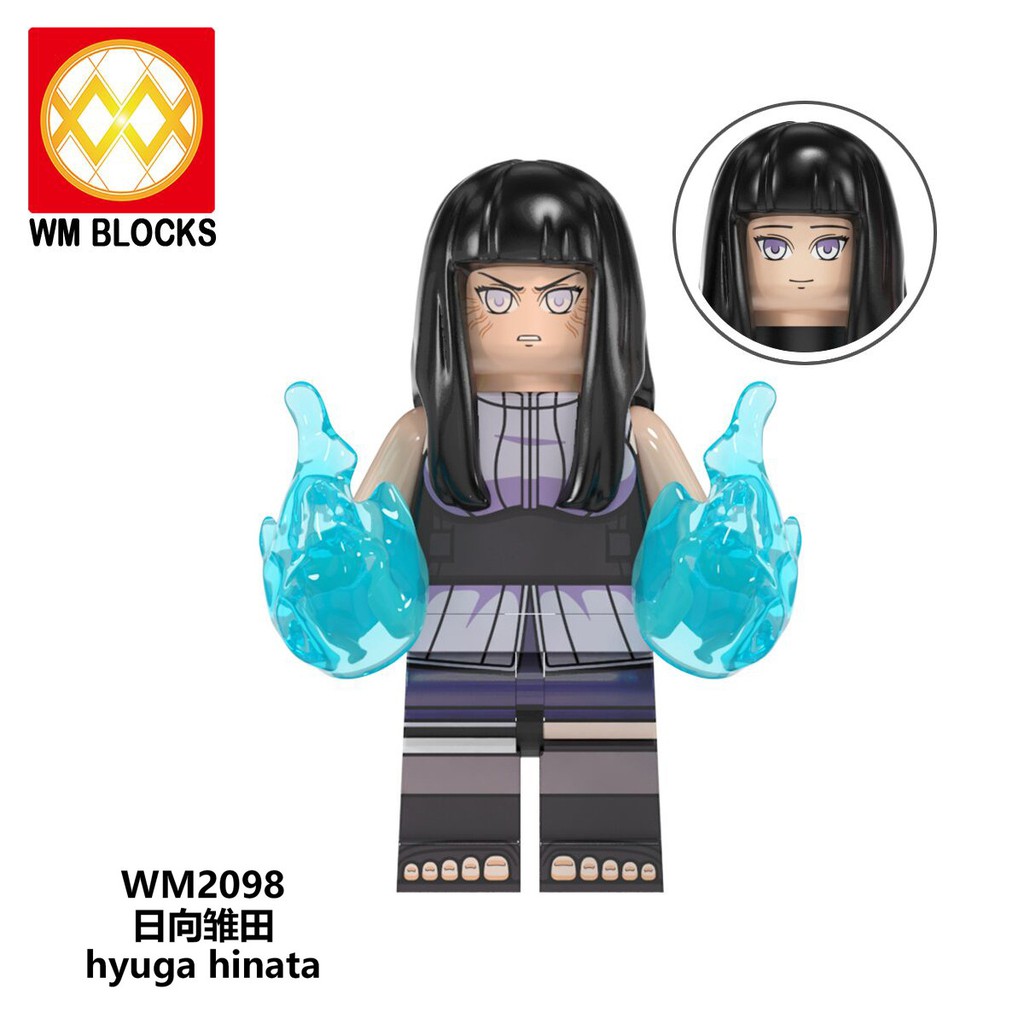 Minifigures Lắp Ráp Đồ Chơi Lego Nhân Vật Hoạt Hình Naruto Hyuga Hinata - Zabuza - Haku - Tsunade WM6107