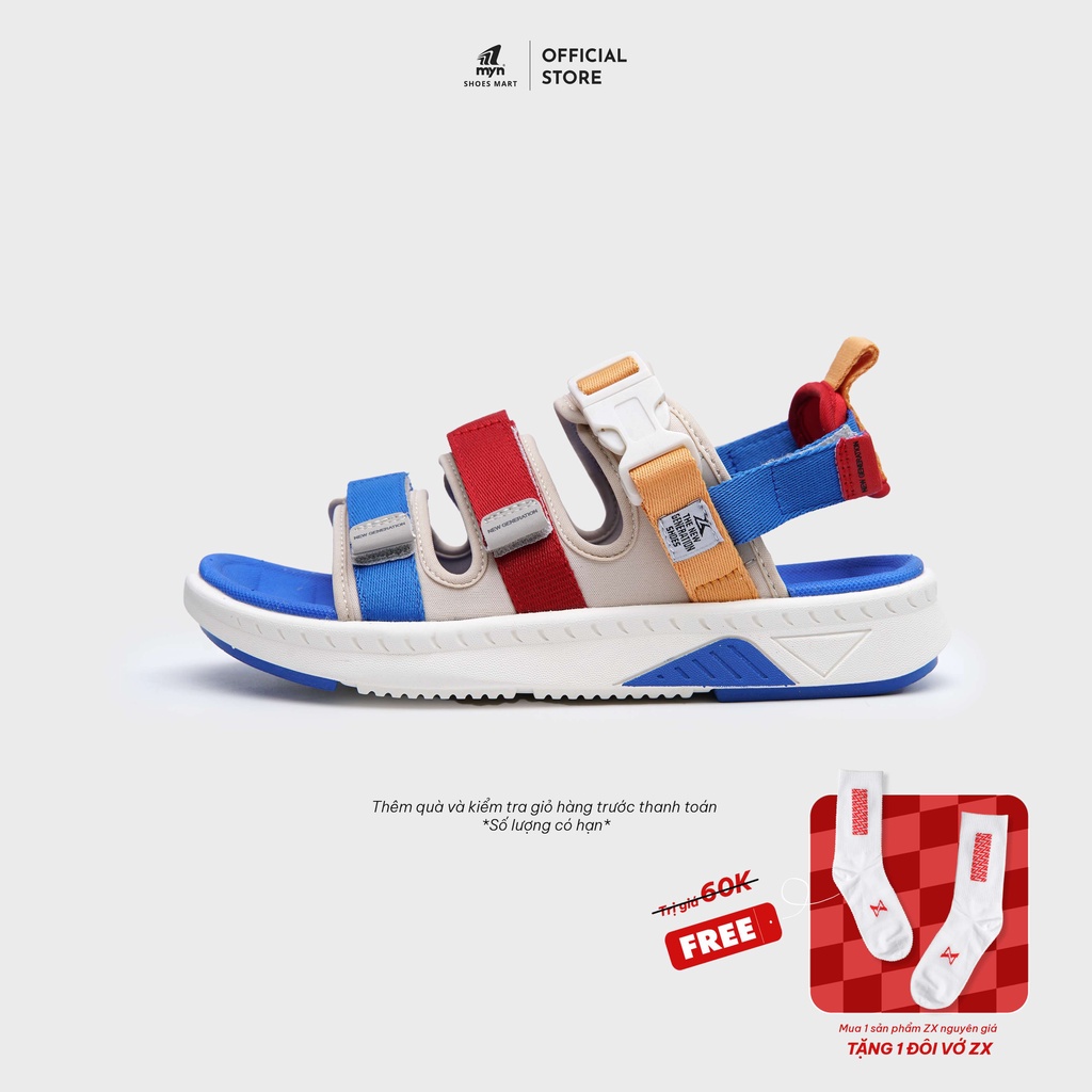 Giày Sandal UNISEX ZX 3715 - Color Block - The City Light - Đế Phylon 3 lớp chống xẹp lún