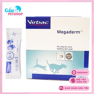 GEL VIRBAC MEGADERM NUÔI DƯỠNG ĐẸP DA LÔNG ( 1 gói 4ml)