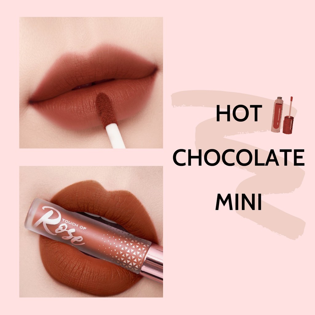 [Minisize - trầy chữ] Son Kem Lì Touch Of Rose - 1ml | BigBuy360 - bigbuy360.vn