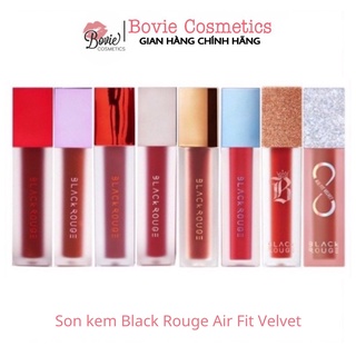 Son kem lì Black Rouge Air Fit Velvet A06 A12 Bovie