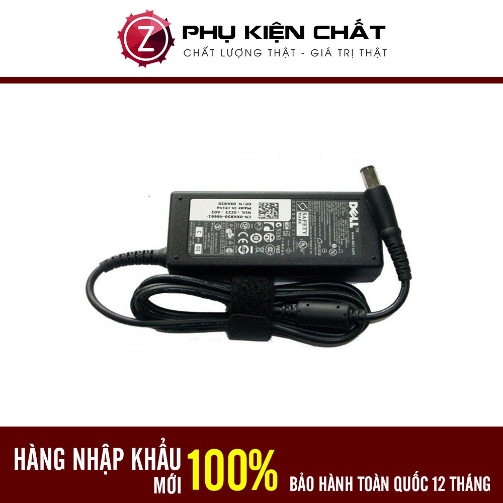 Sạc cho Laptop Dell XPS 13 L321X L322X 3.34A 65W Hàng Nhập Khẩu Bảo Hành 12 Tháng + Tặng Dây Nguồn 1,5M !