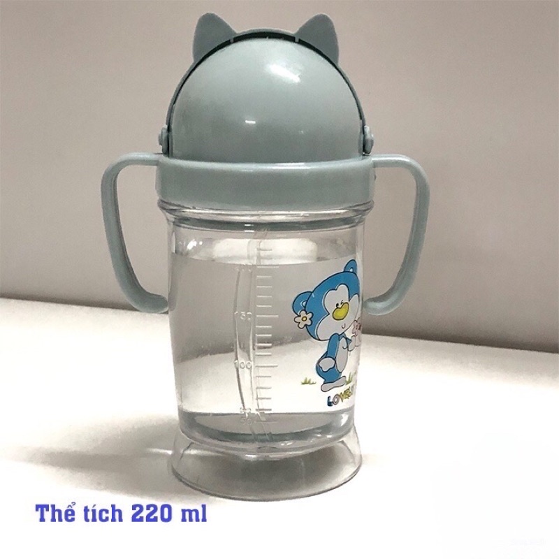 Bình tập uống nước cho bé hình mèo Việt Nhật