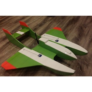 Bộ vỏ kit máy bay Thủy Phi Cơ Mako sải 65cm