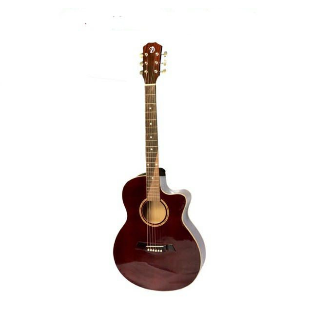 Đàn guitar acoustic  VP SVA+ màu đen cá tính giá rẻ dành cho người mới bắt đầu