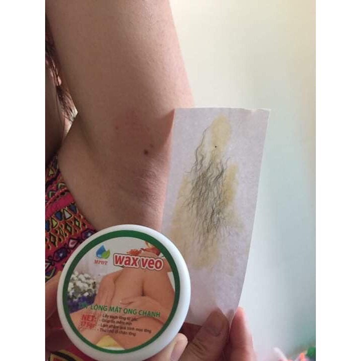 Wax Lông Nách, Wax Lạnh Tẩy Lông Chân Tay, Triệt Lông Mép [Tặng 10 tờ giấy và 2 que wax] - Thẩm Mỹ Huyền Trang | BigBuy360 - bigbuy360.vn