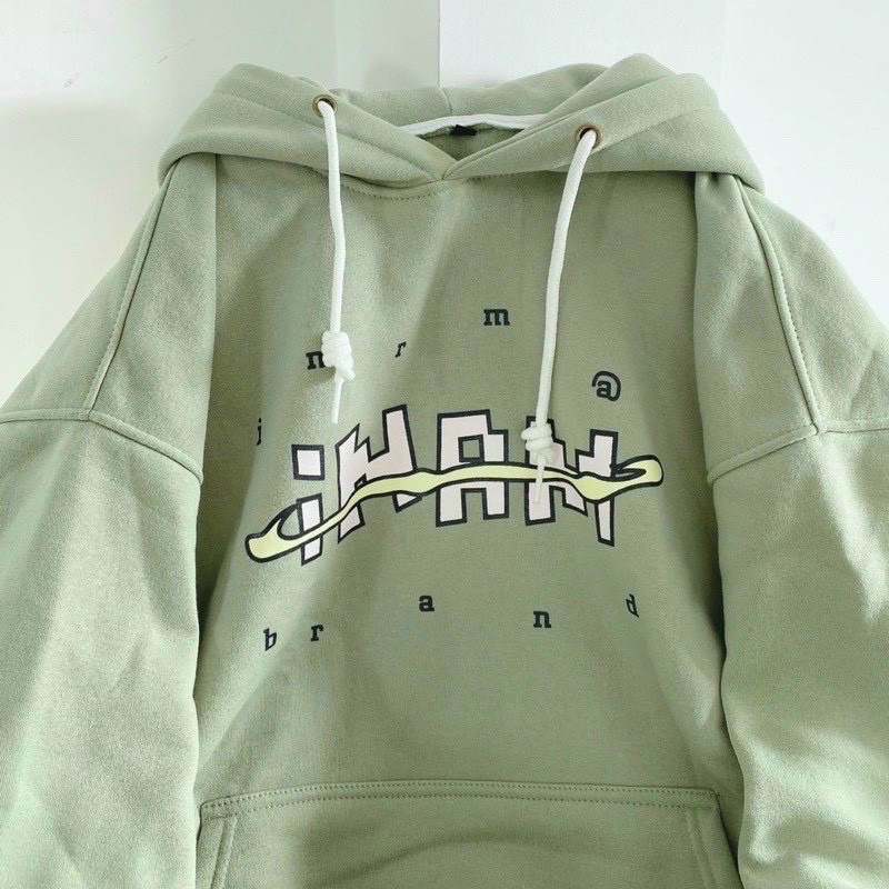Áo Hoodies Chữ Ngực Form Rộng Unisex Nam Nữ Ulzzang