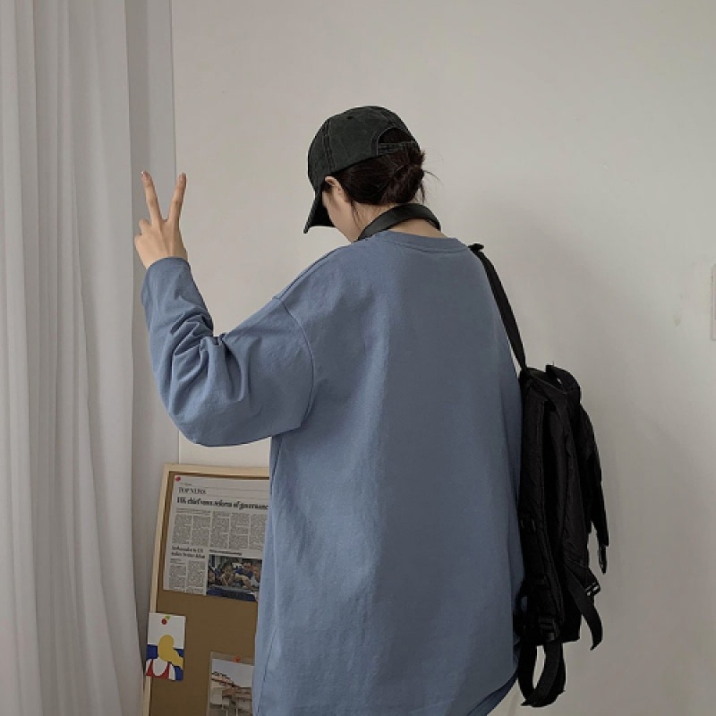 Áo Thun Nam Dài Tay 4 Màu Thời Trang Cỡ M-5Xl