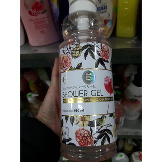 Sữa tắm sakura thơm mịn da jojoba bông hoa 950ml