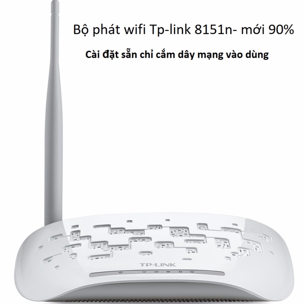 Bộ phát wifi tp-link 8151n mới 90%