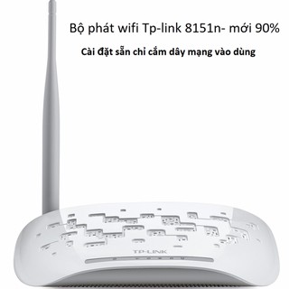 Bộ phát wifi tp-link 8151n mới 90%