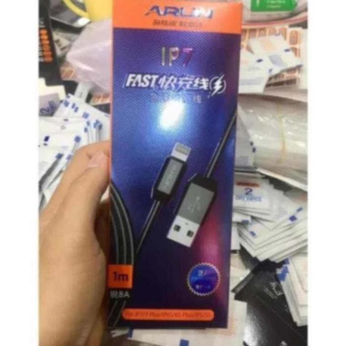 Cáp sạc Arun 1m ip5/6/7 - 8A TPN96