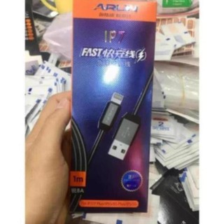 Cáp sạc arun 1m ip5/6/7 - 8a tpn96
