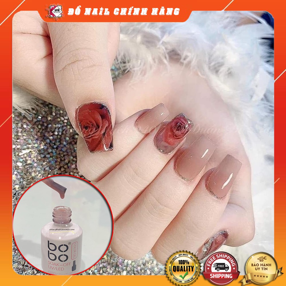 Sơn Thạch Nude hoa hồng - màu yêu thích của chị em làm nail năm 2020