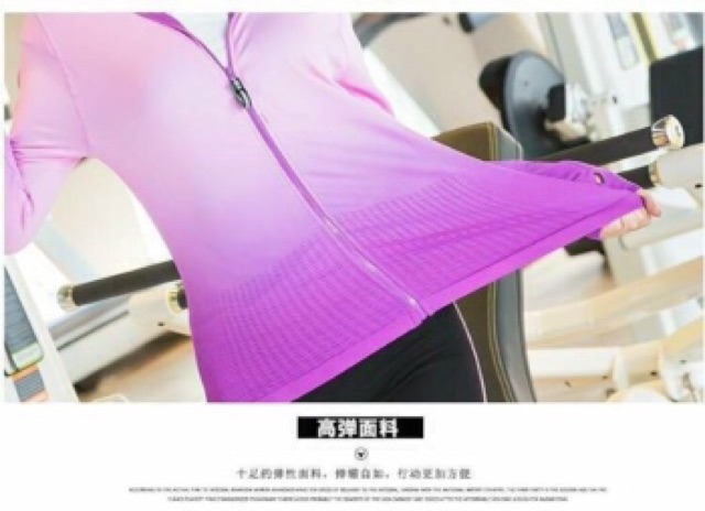 Áo khoác nữ tập Thể Thao, tập Gym, Tập Yoga cao cấp. Size S M L XL [Loang Màu] | BigBuy360 - bigbuy360.vn