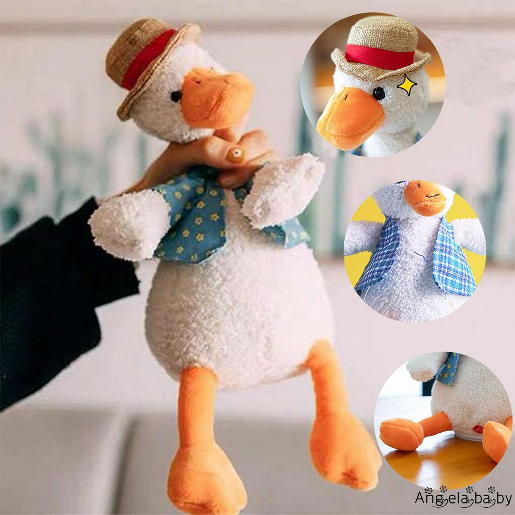 Đồ chơi vịt nhồi bông biết nói đáng yêu cho bé