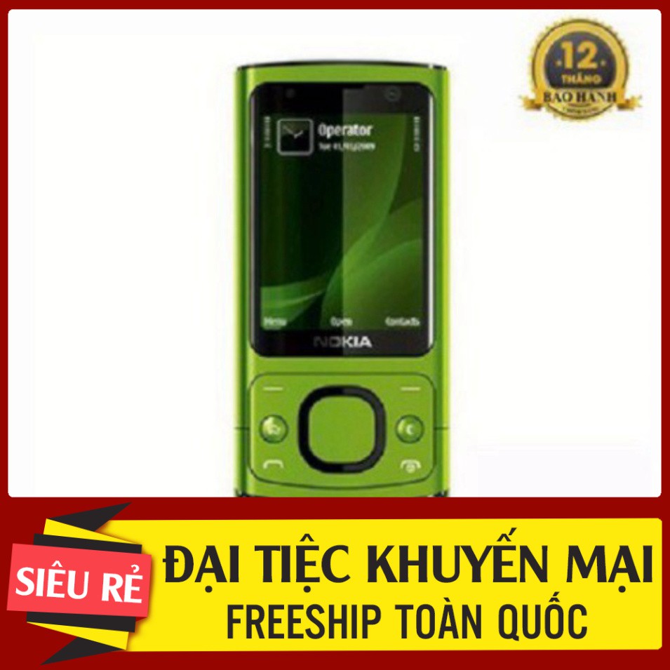 GIÁ KỊCH SÀN Điện Thoại Nokia 6700S Nắp Trượt Chính Hãng Mỏng Vỏ Nhôm Nhẹ GIÁ KỊCH SÀN