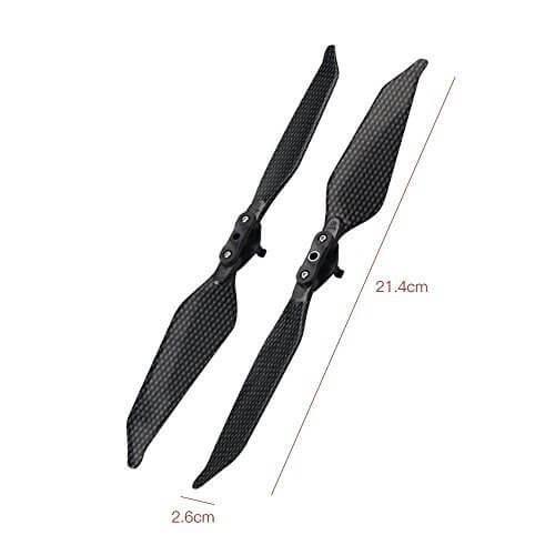 Cánh  Mavic carbon giảm ồn siêu cứng (4 cánh) - phụ kiện flycamm DJI Mavic pro platium