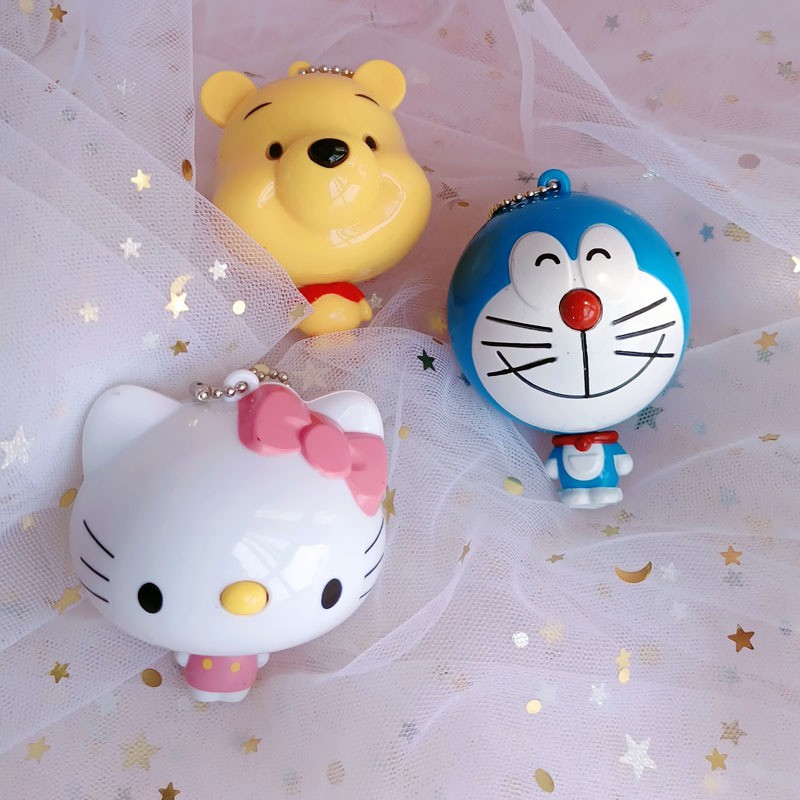 Thước dây kèm móc khóa hình Hello Kitty đáng yêu