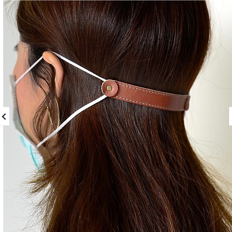 Dây đeo khẩu trang bằng da PU mềm có thể điều chỉnh tiện lợi