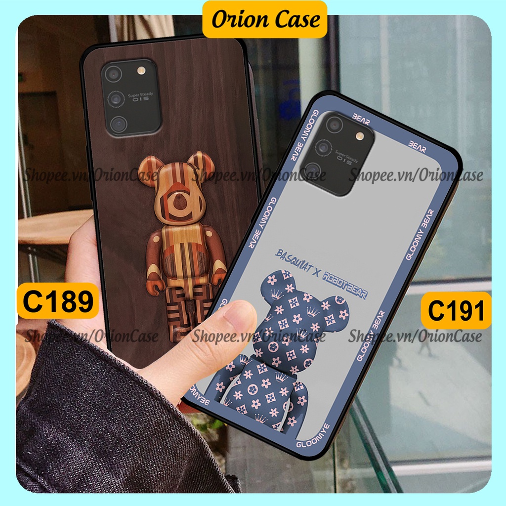 Ốp lưng Samsung S10 Lite in hình bearbrick 3D thời trang, cá tính. ốp chống sốc, bền đẹp