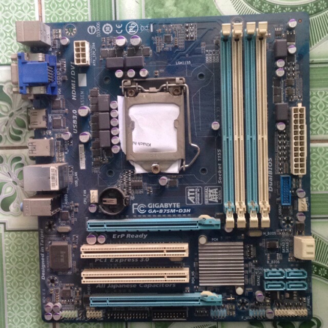 Main gigabyte b75m-d3h