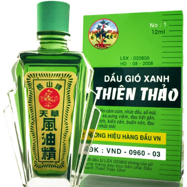 Dầu gió xanh thiên thảo