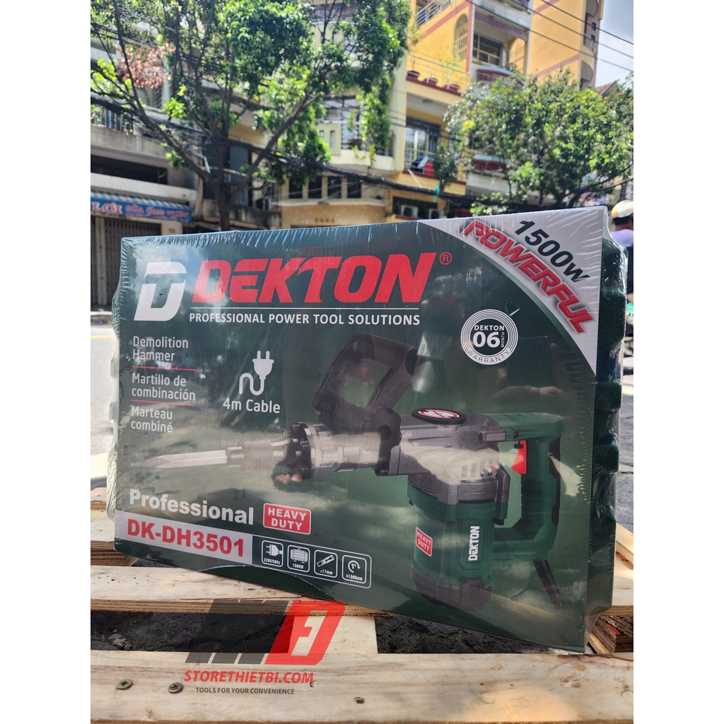 Máy Chuyên Đục Dekton 17mm DK-DH3501