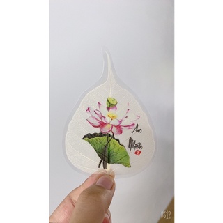 Lá bồ đề hoa sen -an nhiên