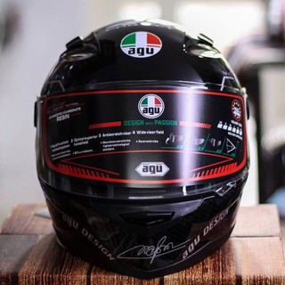 [TẶNGTÚIĐỰNG + KHĂNTRÙM + BH12THÁNG] Nón Fullface AGU tem B04 A138