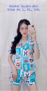 Pijama kate thái quần đùi