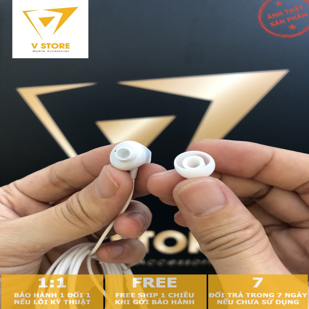 Tai nghe có dây Hoco M60 M40 có mic đàm thoại dùng cho iphone samsung oppo xiaomi - màu đen/ trắng tn1[hoco đà nẵng]