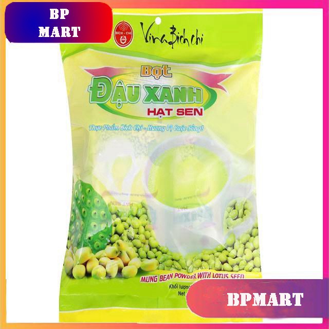 Bột đậu xanh hạt sen Bích Chi bịch 350g| SỮA ĂN SÁNG| BÁNH ĂN SÁNG| BÁNH | BỘT DINH DƯỠNG - BPMart