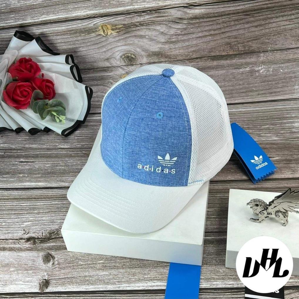 Mũ lưỡi trai ❤️ Nón kết jean add phối lưới thể thao thoáng mát thời trang nam nữ cao cấp